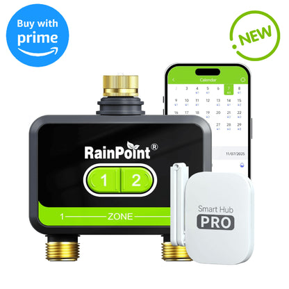 RainPoint 2-Zone WiFi Water Timer