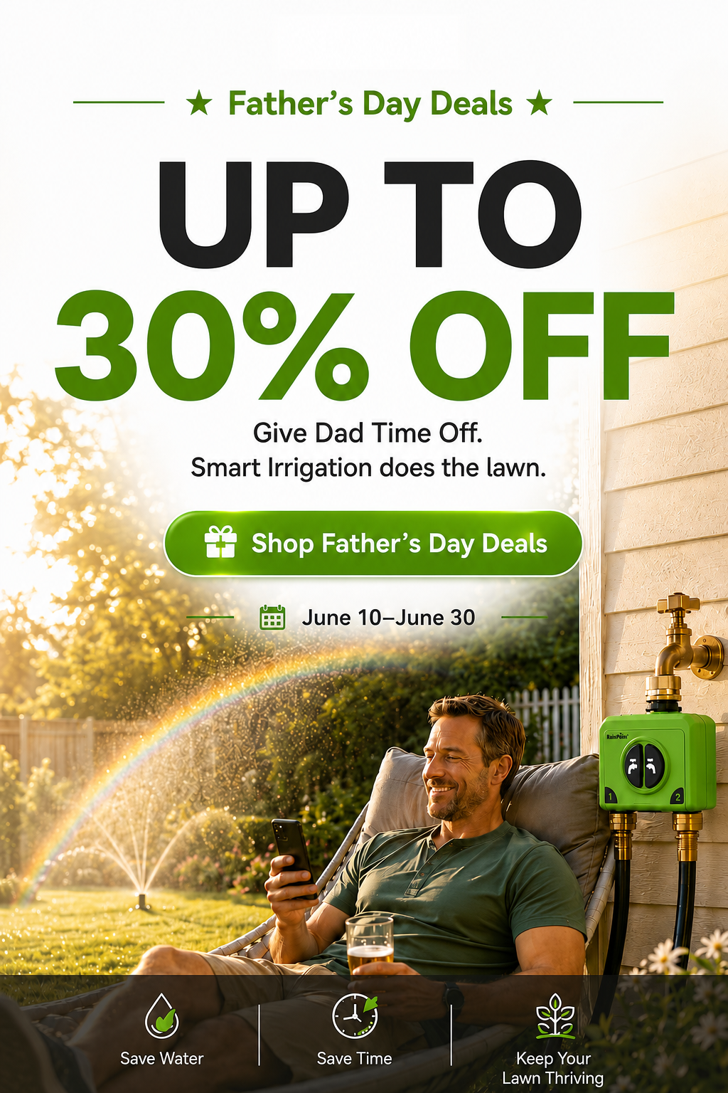 Father's Day Deals UP TO30% OFF