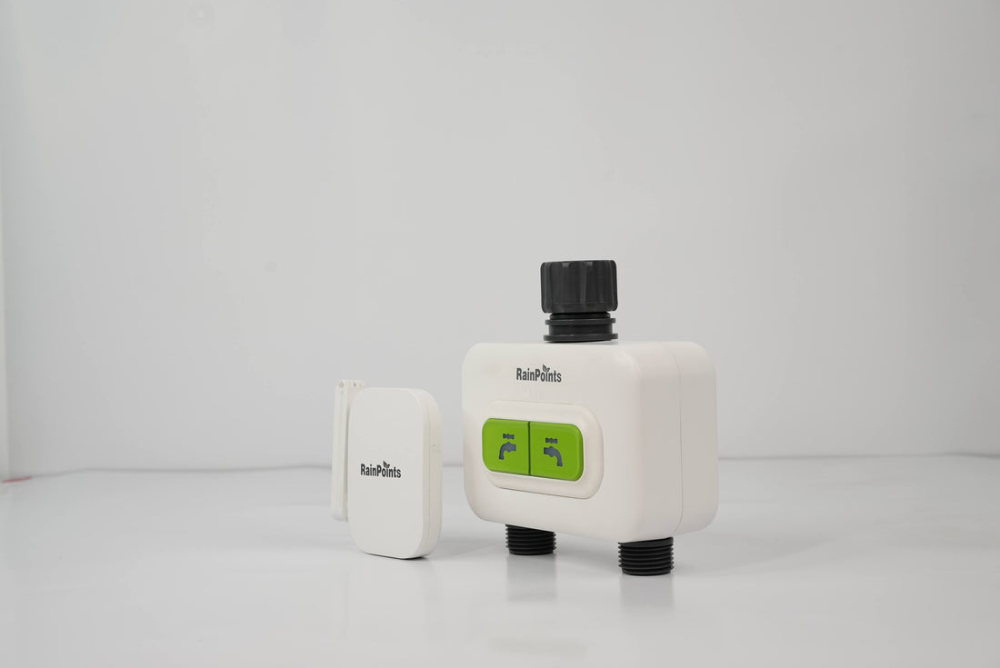 RainPoints 2-zone Wireless Smart Water Timer