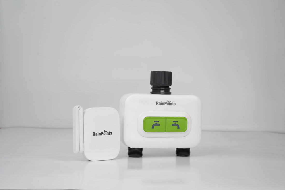 RainPoints 2-zone Wireless Smart Water Timer