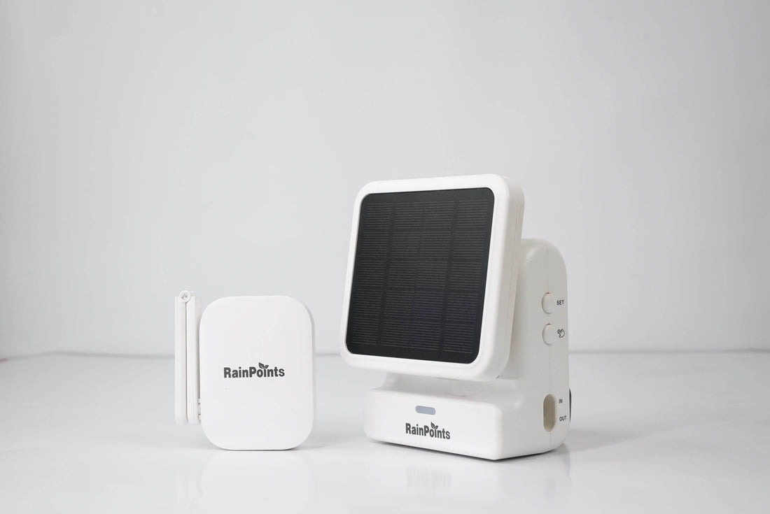 RainPoints Smart WiFi Solar Automatic Plant Watering System
