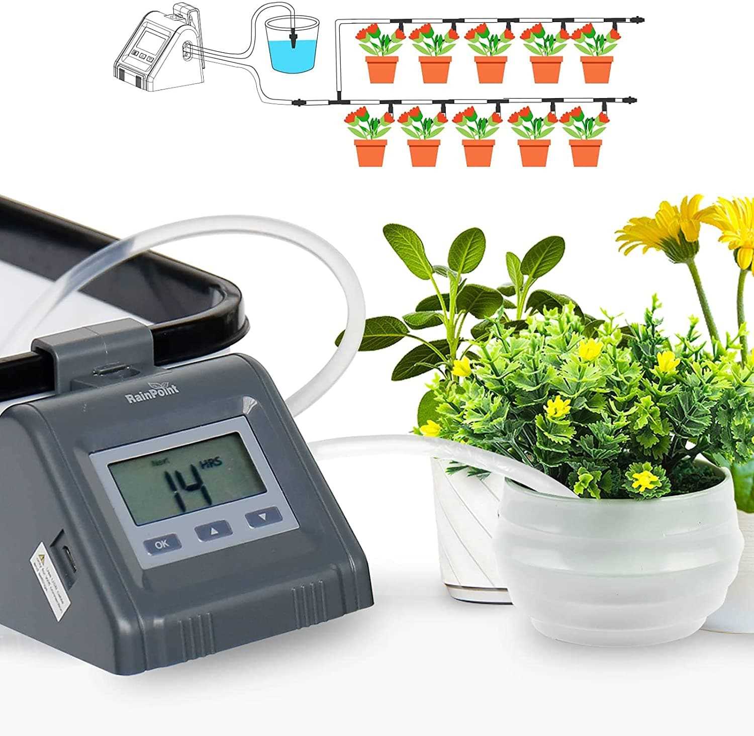 Automatic Watering System for Potted Plants