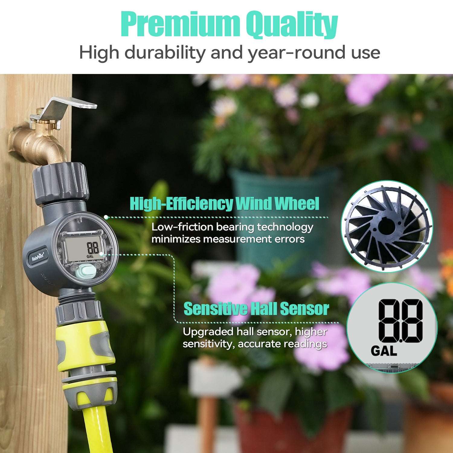 Premium Quality High durability and year-round use3