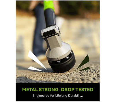 RAINPOINT Full-Metal Garden Hose Nozzle, Heavy Duty Water Hose Nozzle Sprayer,Black