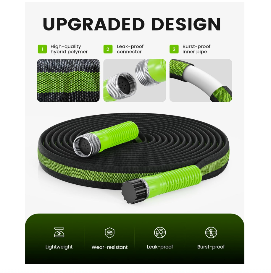 RAINPOINT Flat Soaker Hose 100FT