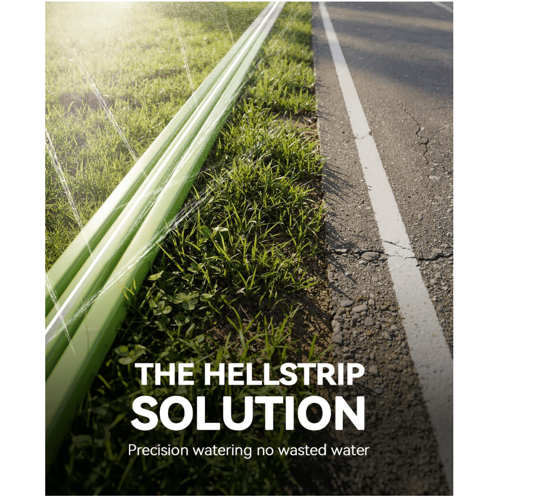 RAINPOINT Sprinkler Hose with Holes 100FT(25FT, 4Pack)