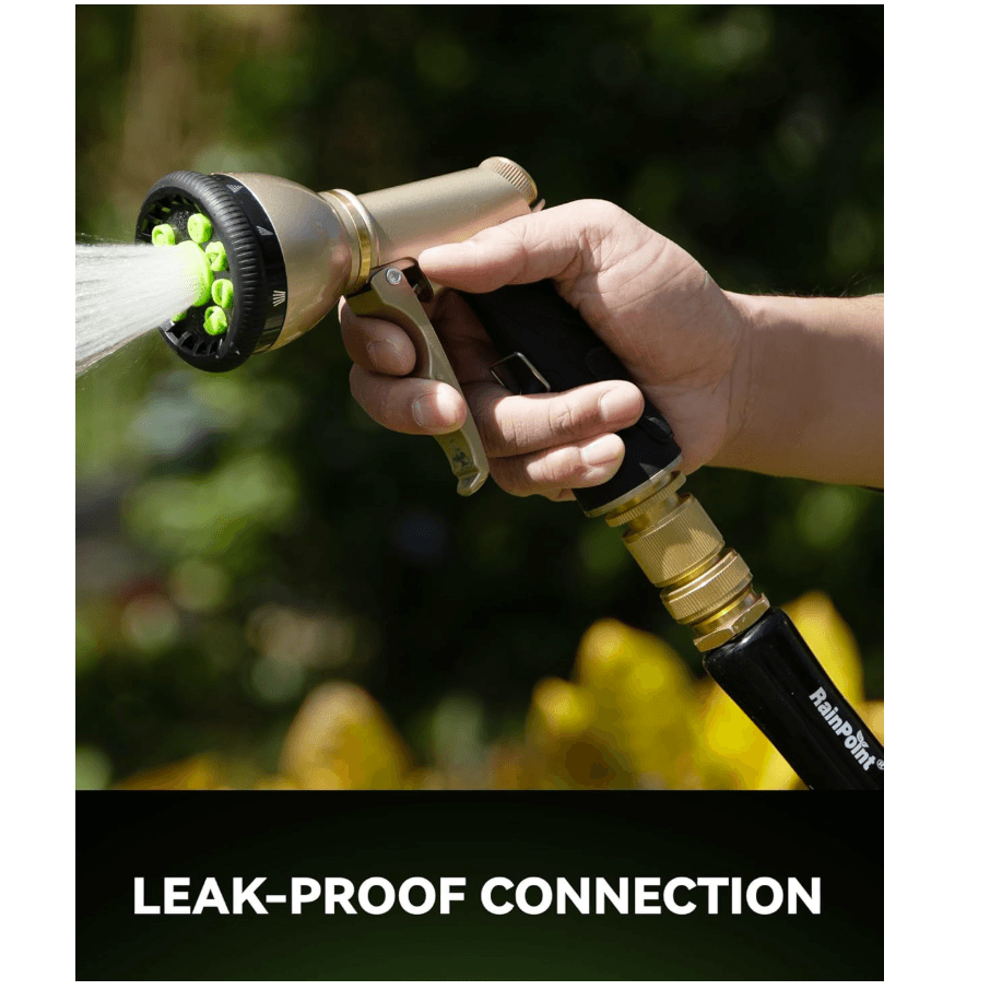 quick connects for herbicide hose RainPoint Brass Garden Hose Quick Connect, 3/4” GHT Heavy Duty Leak-Pr