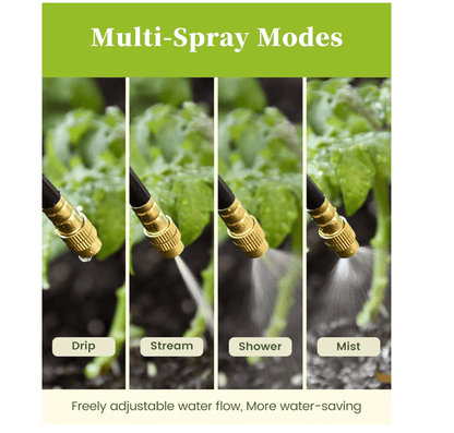 AINPOINT 100FT Drip Irrigation System, Garden Watering Kit