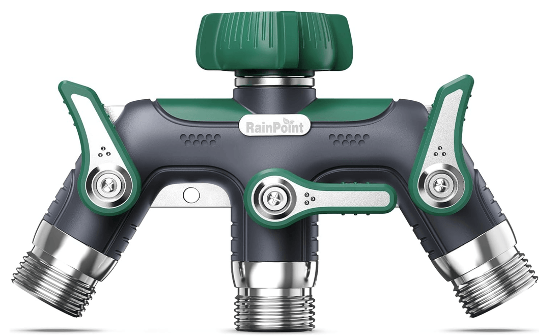 RAINPOINT 3 Way Hose Splitter(Dark Green)