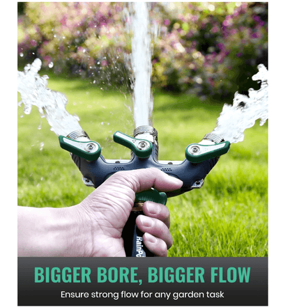 RAINPOINT 3 Way Hose Splitter(Dark Green)