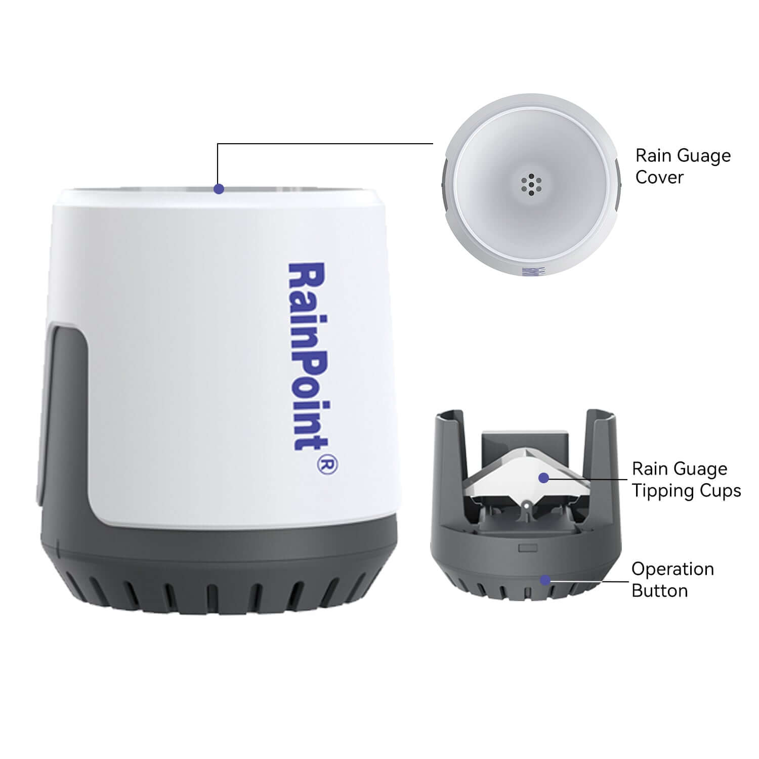 Smart + Pool Thermometer Model No: HCS528+HCS015 – RainPoint