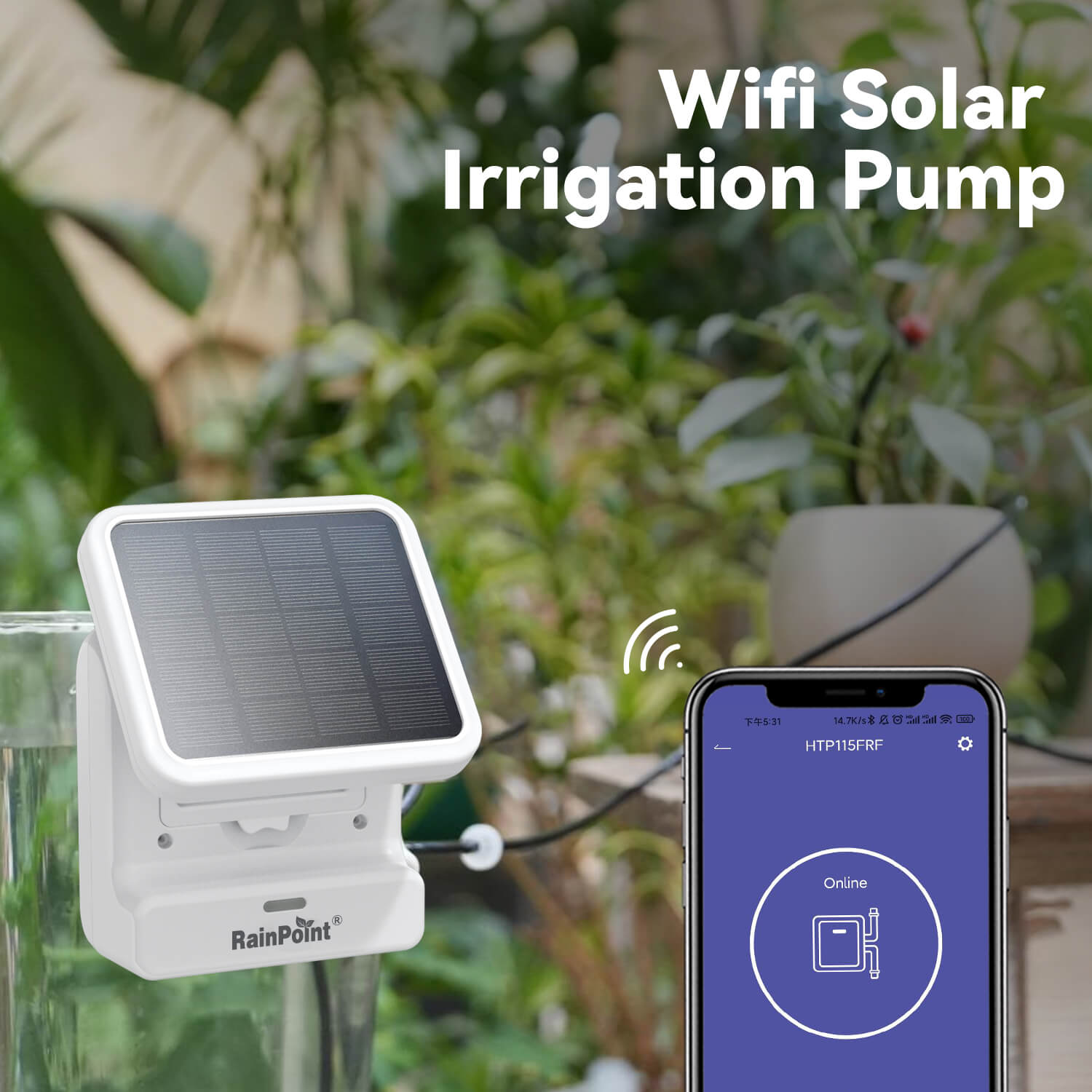 Wifi Solar lrrigation Pump