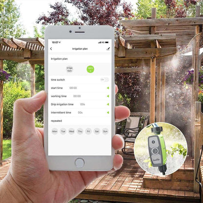 Bluetooth Water Timer Two working methods: lrrigation mode and misting mode