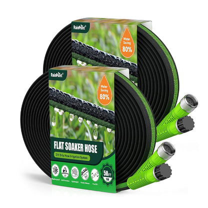 RAINPOINT Flat Soaker Hose 100FT