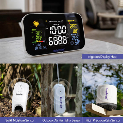 RainPoint Smart+ Garden Watering System Super Experience Package