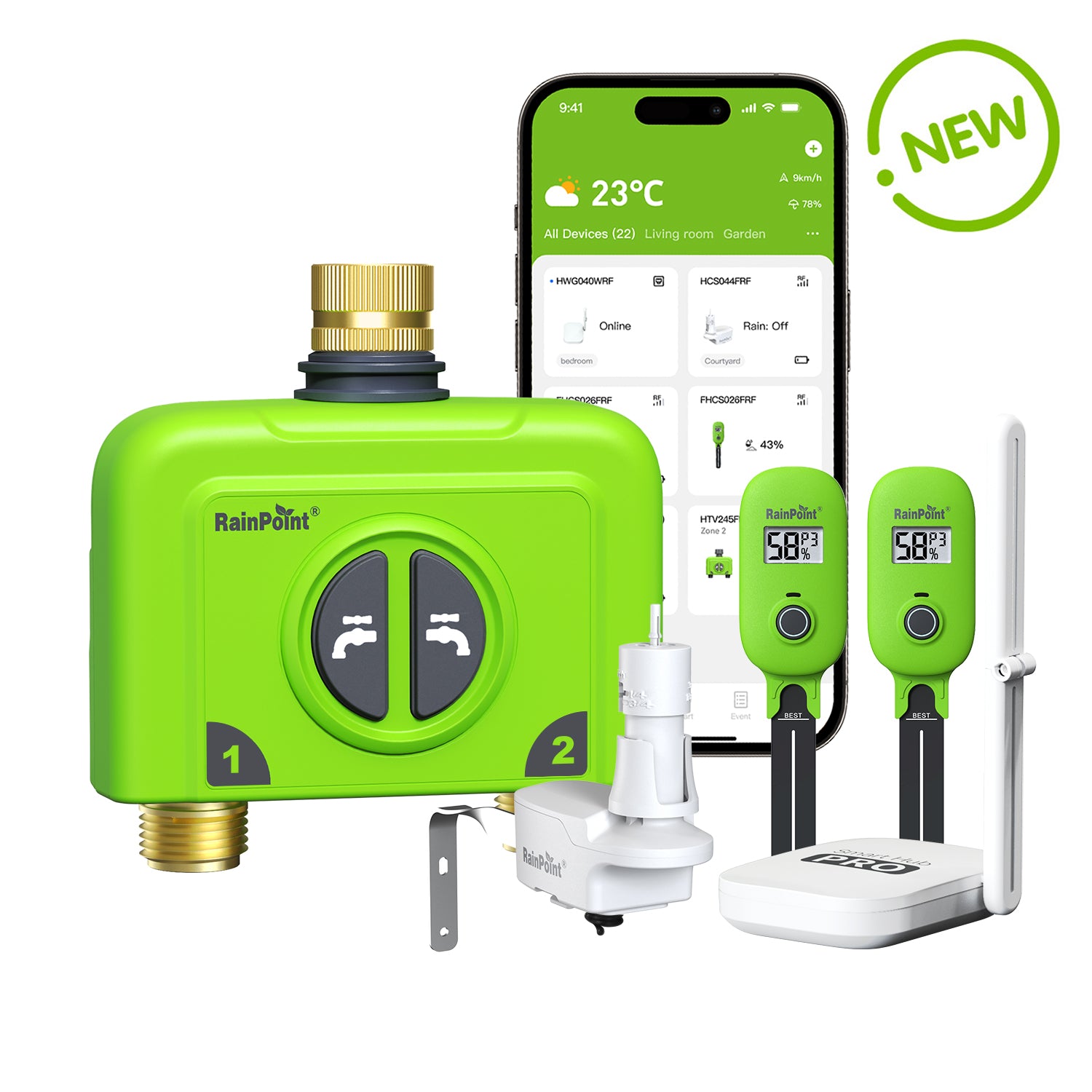 The First All-in-One Smart Home irrigation System For Effortless, Sustainable Watering