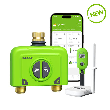 The First All-in-One Smart Home irrigation System For Effortless, Sustainable Watering