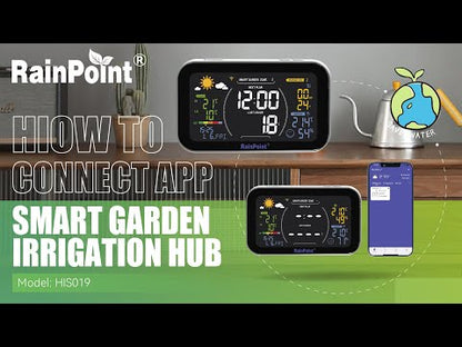 RainPoint Smart + Irrigation Display Hub Model No: HIS019