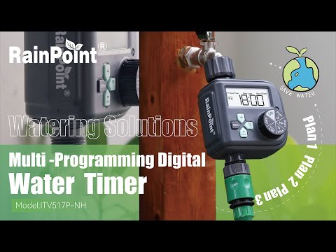 RainPoint Multi -Programming Digital Water Timer ITV517P