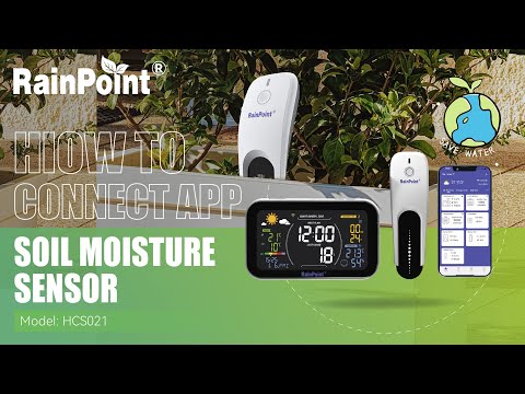 RainPoint Smart + Soil&amp; Moisture Sensor Model No: HCS021