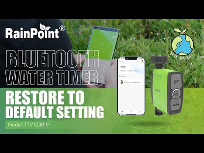RainPoint Bluetooth Smart Sprinkler Timer, Hose Water Timer