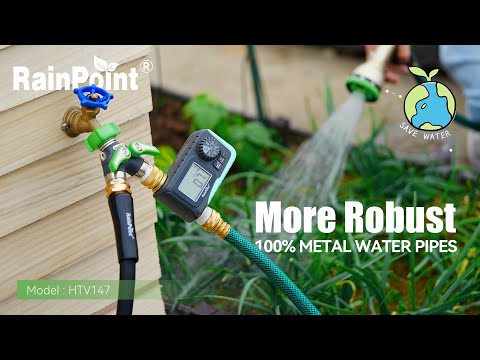 RainPoint ITV105 Mini Digital Sprinkler Timer 1-Zone Hose Water Timer