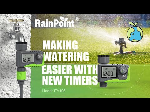 RainPoint ITV105 Mini Digital Sprinkler Timer 1-Zone Hose Water Timer