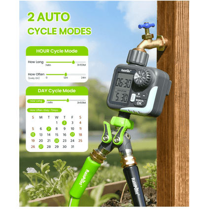 RAINPOINT Cycle &amp; Soak Water Timer for Garden Hose