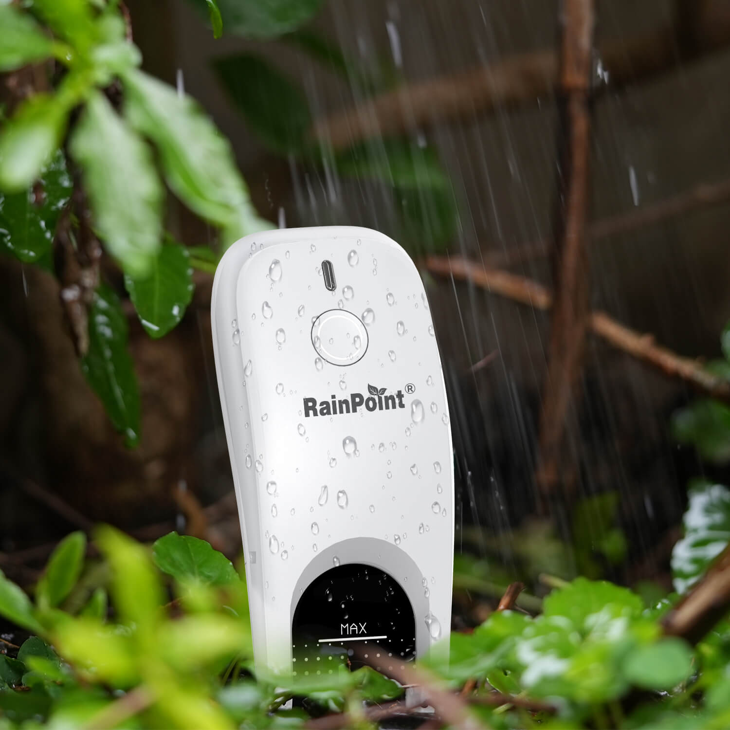 RainPoint Smart + Soil&amp; Moisture Sensor Model No: HCS021- Soil Sensor Only, Must be Used with HIS019 WiFi Hub, 2.4Ghz WiFi Only
