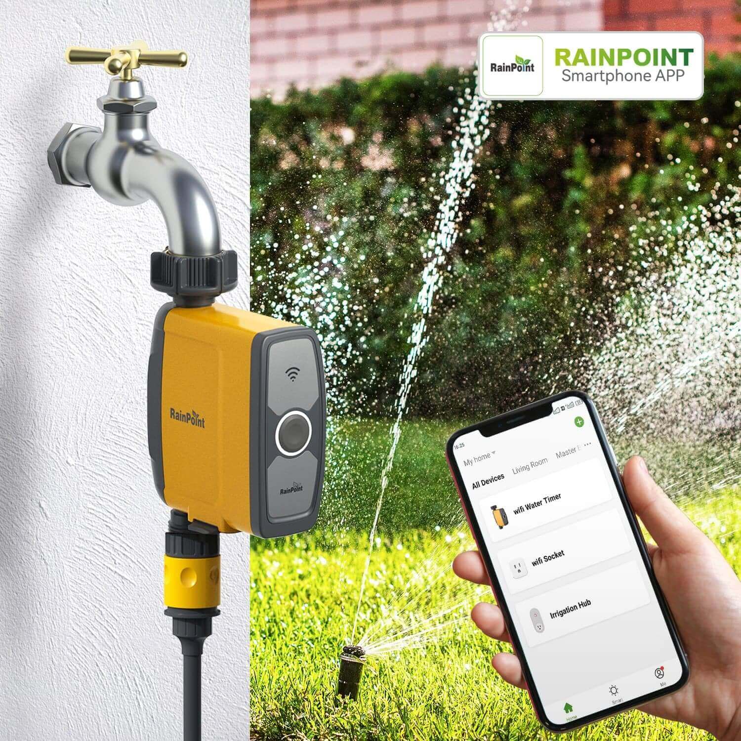 Smart Garden Hose Faucet Timer 