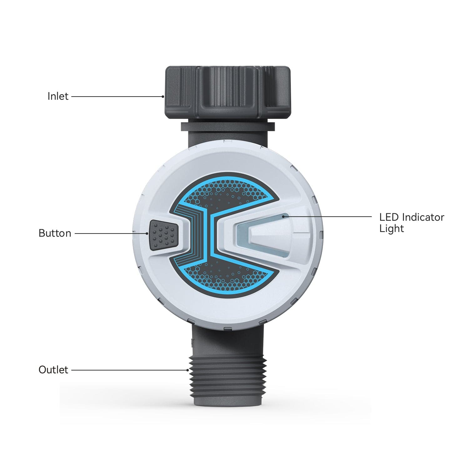 Bluetooth Sprinkler Timer TTV102B Product Description