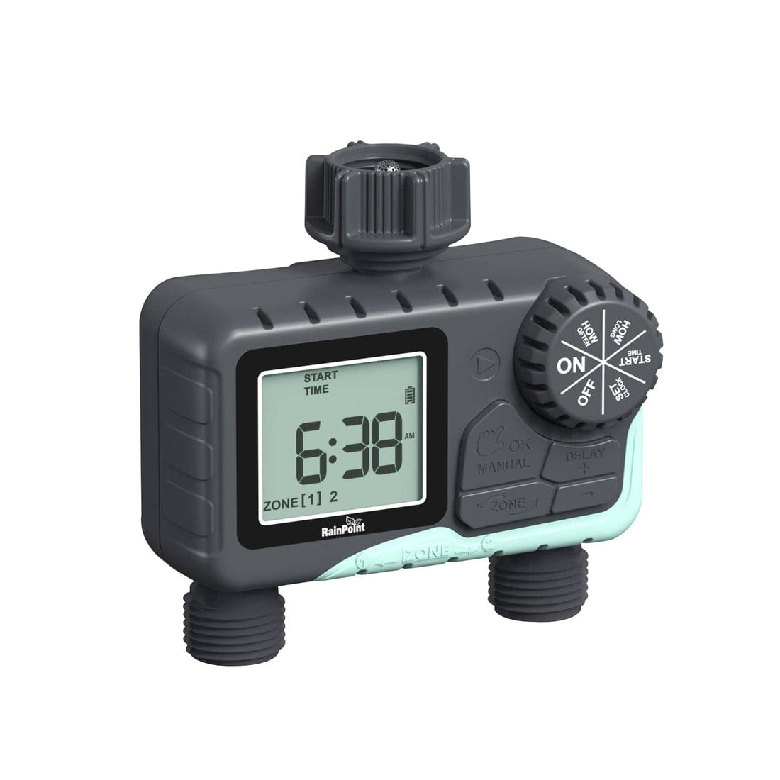 RainPoint Sprinkler Timer 2 Outlet ITV205